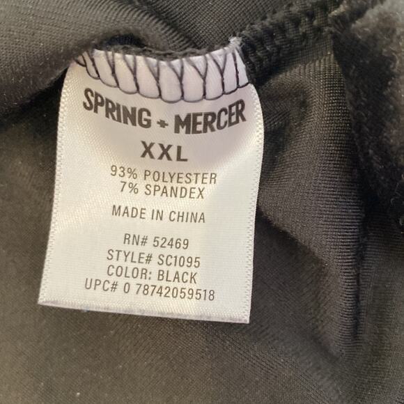Spring + Mercer Velvet Legging Pocket Tee High Low EUC Sz XXL Polyester Stretch - Picture 12 of 13